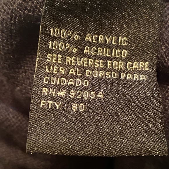 Debbie Morgan NWT Black Size 1X Boat Neck Sweater with Silver accent buckle. - Picture 7 of 8